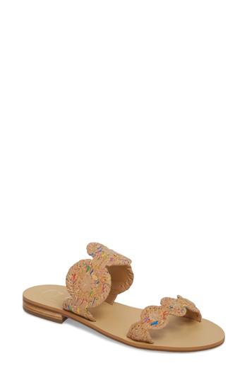 Women's Jack Rogers 'lauren' Sandal M - Beige