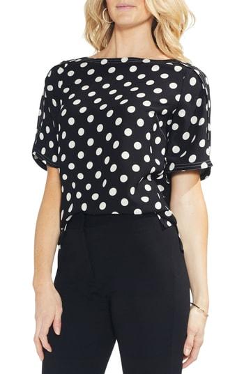 Women's Vince Camuto Spotlight Top, Size - Black