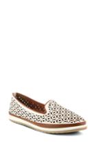 Women's Spring Step Tulisa Flat .5-6us / 36eu - White