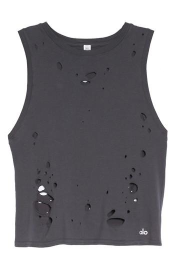 Women's Alo Harley Muscle Tank - Grey