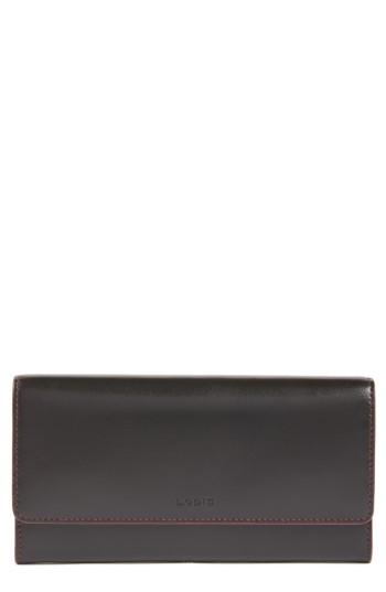 Women's Lodis Audrey- Cami Rfid Leather Clutch Wallet - Black