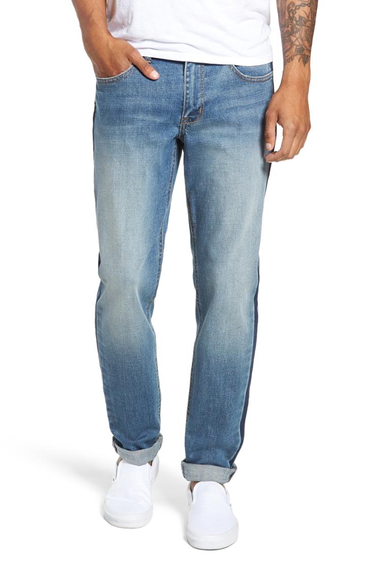 Men's The Rail Slim Fit Side Stripe Jeans