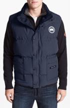 Men's Canada Goose 'freestyle' Water Resistant Fit Down Vest, Size X-large - Blue