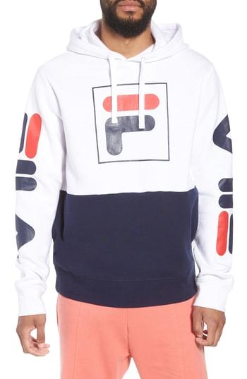 Men's Fila Marzio Hoodie - White