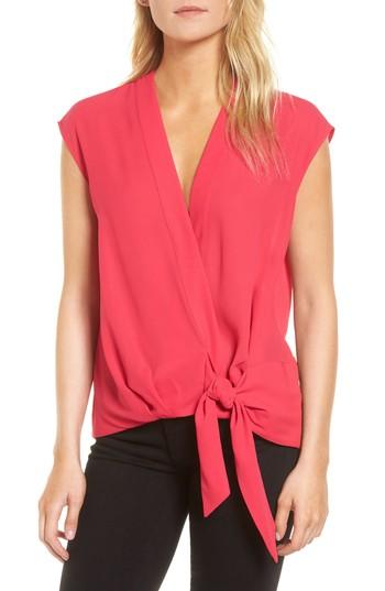Women's Trouve Wrap Top - Pink