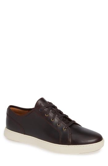 Men's Fitflop Christophe Low Top Sneaker M - Burgundy