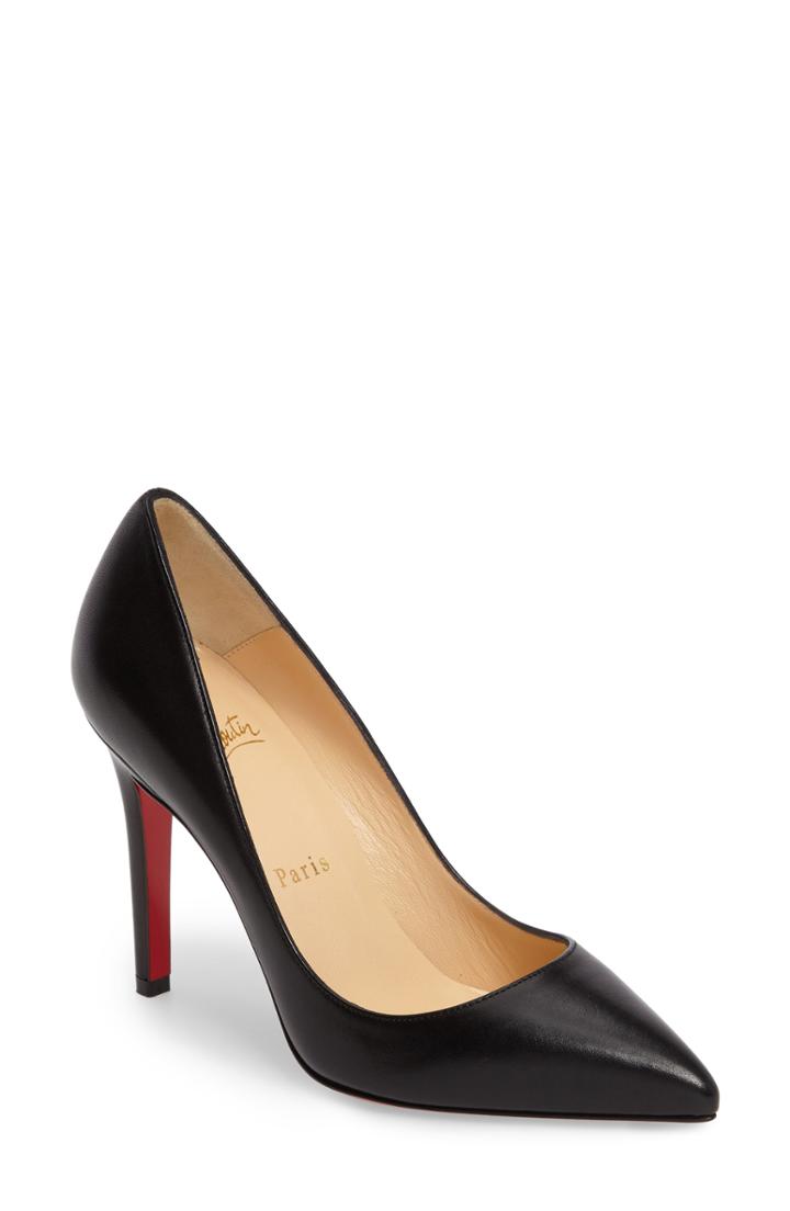 Women's Christian Louboutin Pigalle Pump .5us / 39.5eu - Black