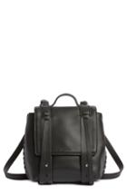 Allsaints Fin Mini Leather Convertible Backpack -
