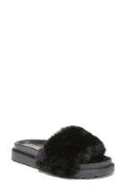 Women's Sam Edelman Blaire Faux Fur Platform Slide Sandal