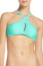 Women's Bca Move Along Bikini Top - Green