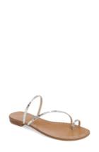 Women's Pelle Moda Bohem Embellished Sandal M - Metallic