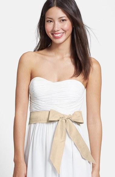 Women's L. Erickson Silk Charmeuse Wide Sash