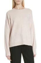 Women's Vince Boxy Cashmere Sweater - Pink