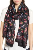 Women's Kate Spade New York Meadow Silk Oblong Scarf