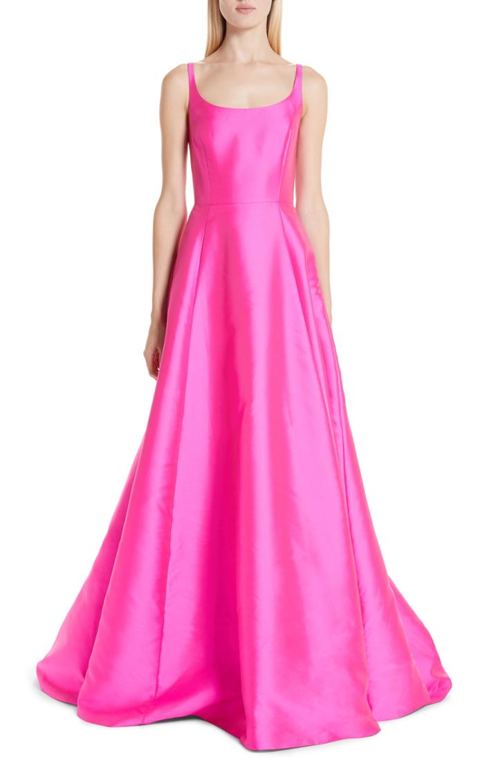Women's Tadashi Shoji Off-shoulder Velvet Gown - Black