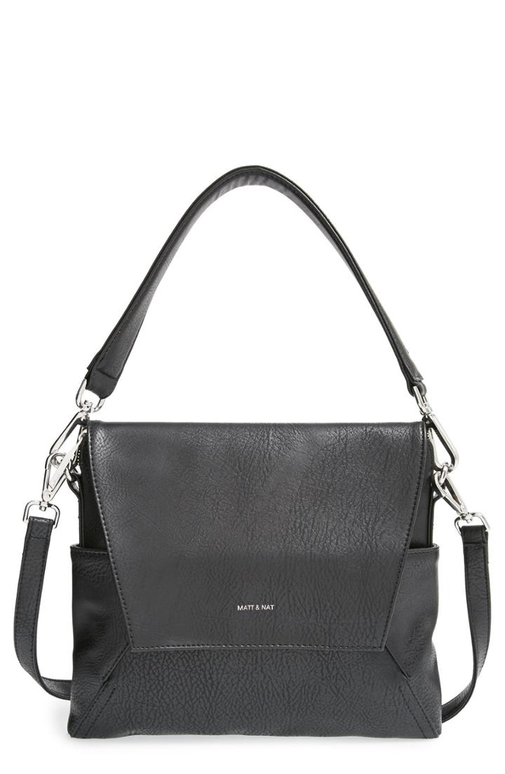 Matt & Nat 'minka' Faux Leather Shoulder Bag - Black