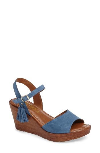 Women's Bella Vita Ali Wedge Sandal N - Blue