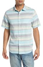 Men's Tommy Bahama Somara Stripe Sport Shirt, Size - Blue