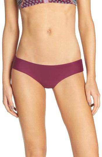 Women's Bca Move Along Bikini Bottoms - Burgundy