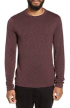Men's Theory Gaskell Regular Fit Long Sleeve T-shirt - Red