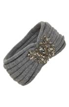 Women's Sole Society Jeweled Headband - Grey