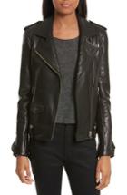 Women's Iro Dumont Leather Jacket Us / 36 Fr - Black