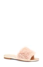 Women's Loeffler Randall Domino Genuine Shearling Slide Sandal