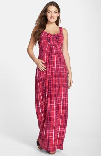 Women's Tart Maternity 'lynelle' Maternity Maxi Dress - Pink