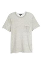 Men's Rag & Bone Tripp Cotton & Wool T-shirt, Size - Grey