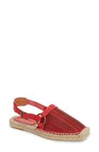 Women's Free People Cabo Espadrille Flat Us / 36eu - Red