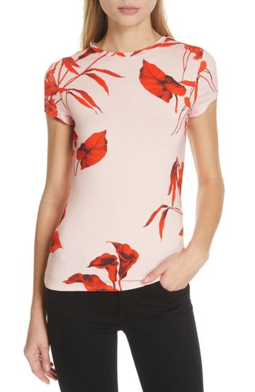 Women's Ted Baker London Dillia Fantasia Tee - Pink