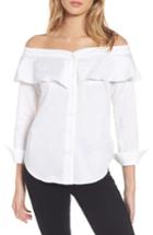 Women's Bardot Natasha Off The Shoulder Shirt