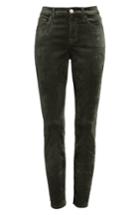 Women's 7 For All Mankind Velvet Ankle Skinny Pants - Green