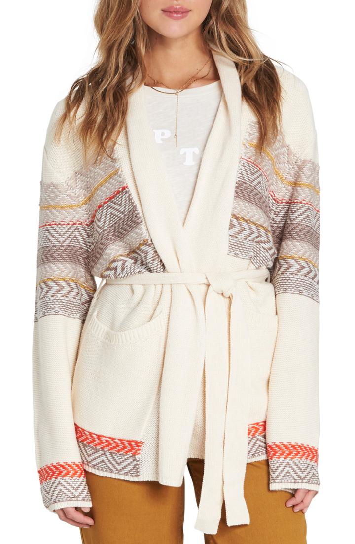 Women's Billabong Block Party Colorblock Sweater
