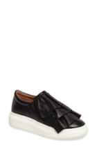 Women's Linea Paolo Lolo Ruffle Slip-on .5 M - Black