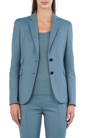 Women's Akris Punto Fantasy Jacquard Knit Blazer