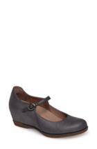 Women's Dansko Loralie Mary Jane Wedge .5-7us / 37eu M - Grey
