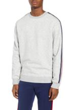 Men's Topman French Stripe Tape Sweatshirt