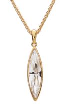Women's L. Erickson 'eva' Marquis Crystal Pendant Necklace
