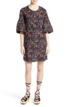 Women's See By Chloe Micro Vegas Print Bell Sleeve Dress