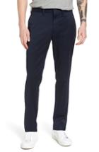 Men's Nordstrom Men's Shop Slim Fit Non-iron Chinos X 34 - Blue