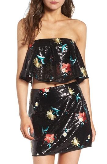Women's Lovers + Friends Kravitz Strapless Top - Black