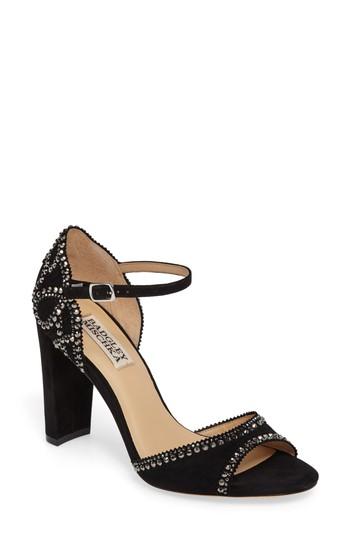 Women's Badgley Mischka Kelly Ii Embellished D'orsay Sandal
