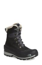 Women's The North Face 'chilkat 400' Waterproof Primaloft Insulated Boot .5 M - Black