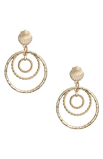 Women's Lilly Pulitzer Celestial Seas Hoop Earrings