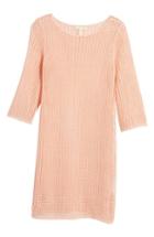 Women's Eileen Fisher Organic Linen Tunic, Size - Pink