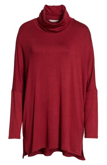 Women's Caslon Cozy Hoodie - Burgundy