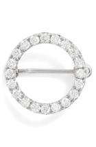 Women's Bony Levy 20th Anniversary Diamond Circle Pin (nordstrom Exclusive)