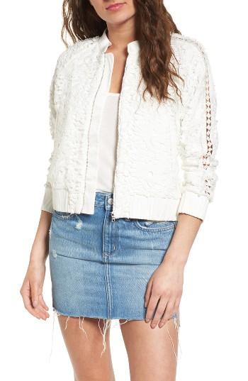 Women's Devlin Amanda Lace Bomber Jacket