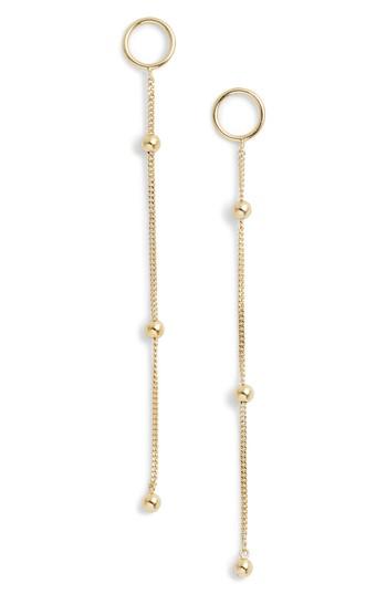 Women's Argento Vivo Ava Ball Chain Drop Earrings